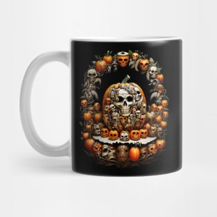 pumpkins carvings Mug